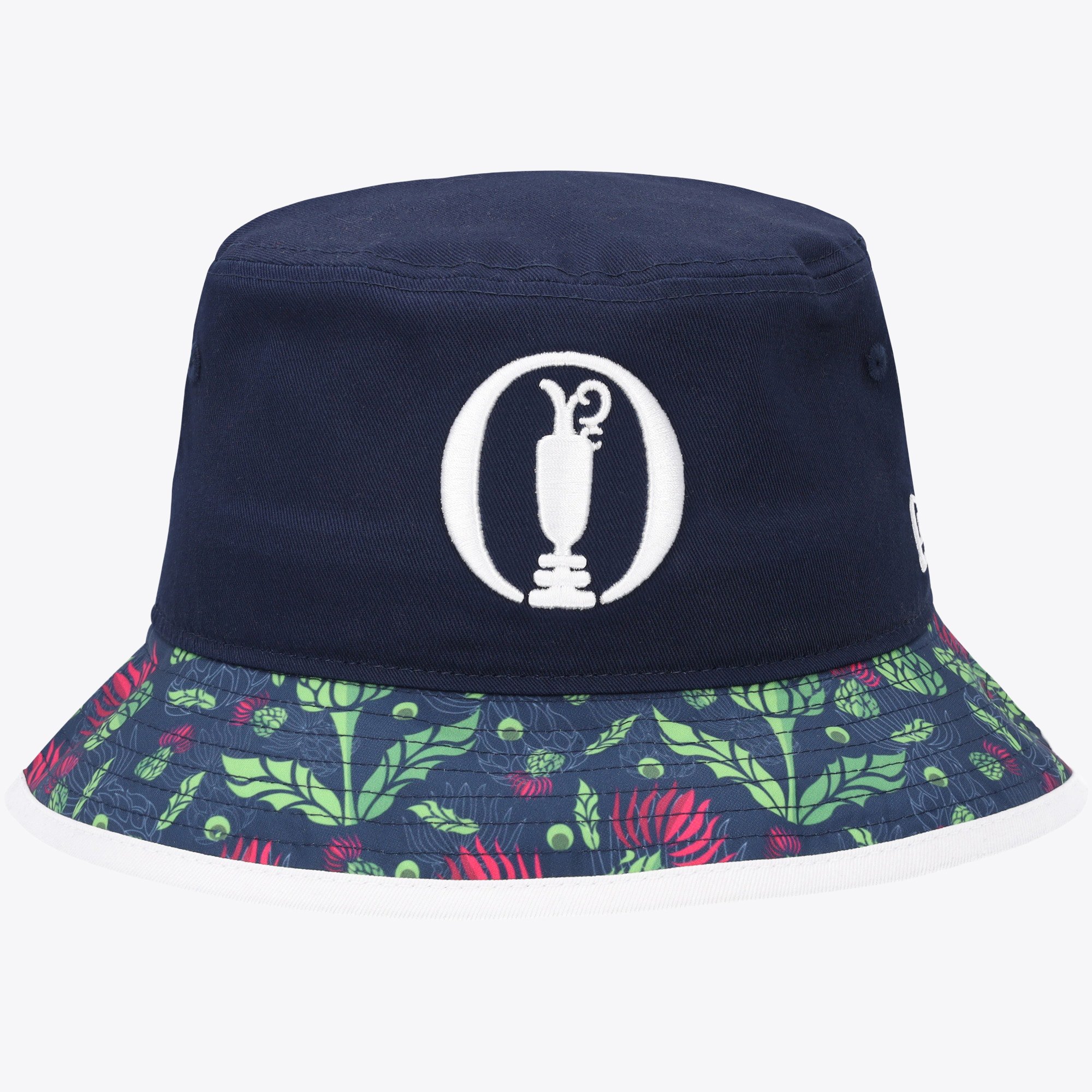 Il cappello da pescatore Open New Era con stampa Thistle
