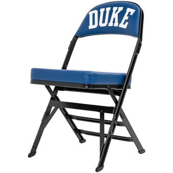 Duke Blue Devils Courtside Team Bench Logo Chair