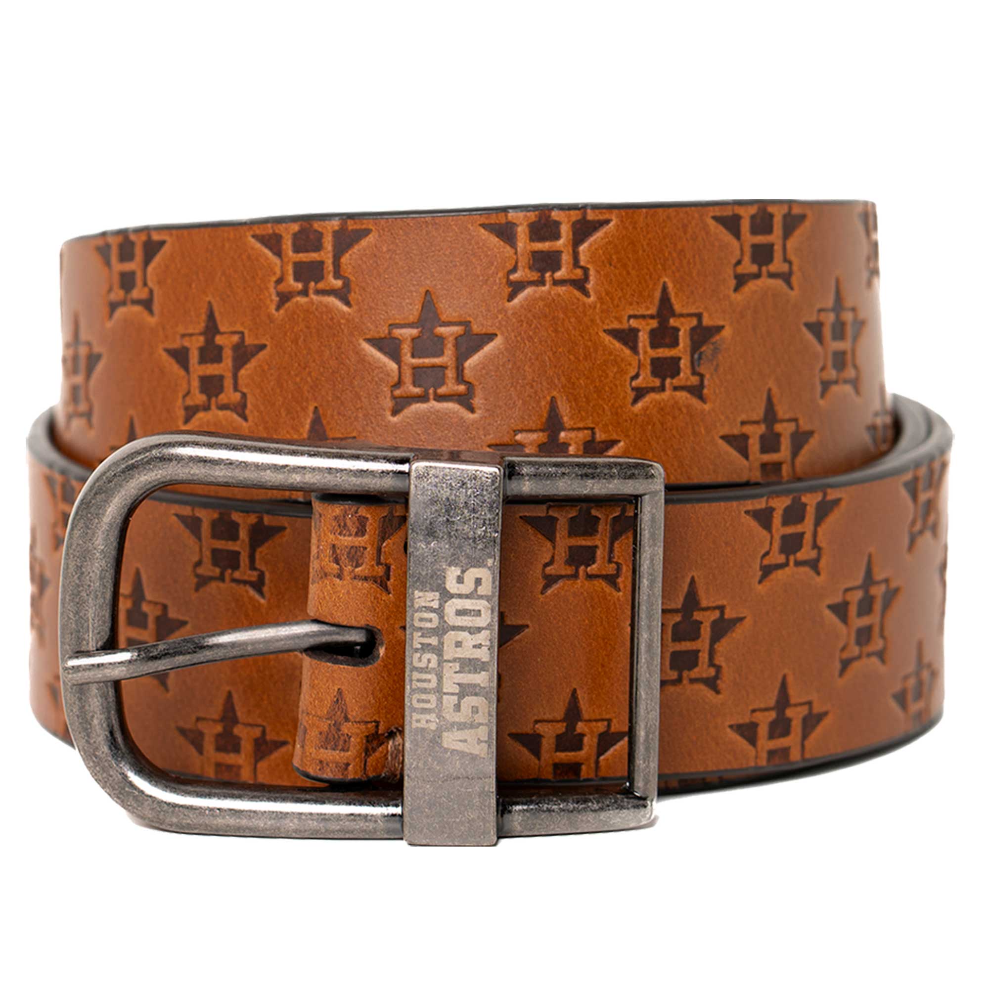 Lusso Brown Houston Astros Saul Belt Lusso Brown Houston Astros Saul Belt