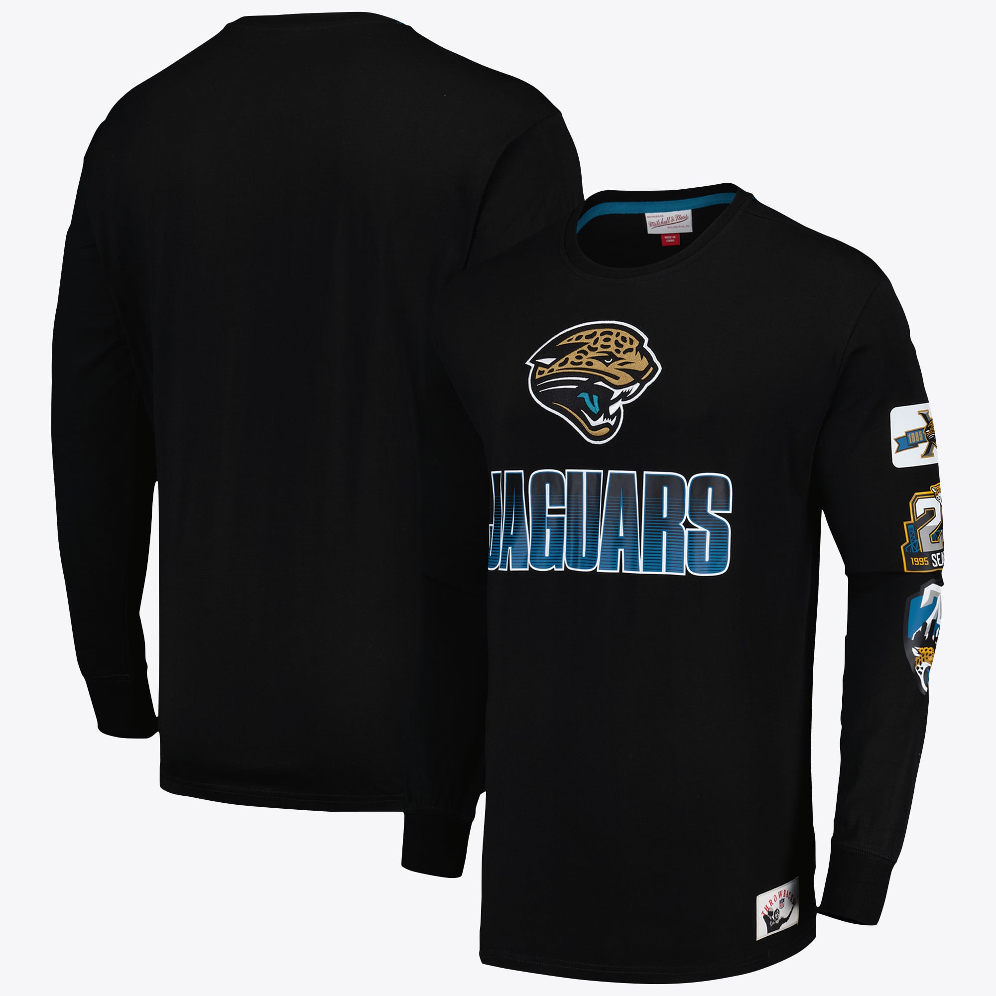 T-Shirt manches longues Jacksonville Jaguars Mitchell & Ness All Over