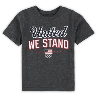Toddler Heather Charcoal Team USA Victory T-Shirt