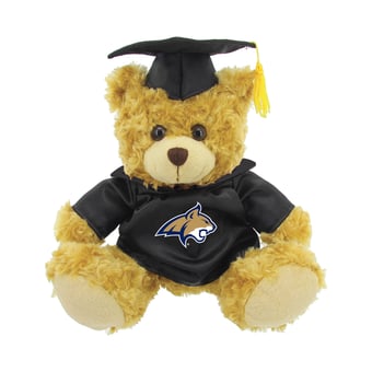 Montana State Bobcats 12'' Graduation Plush Bear