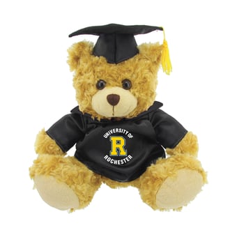 Rochester Yellow Jackets 12'' Graduation Plush Bear