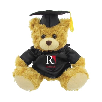 University of Redlands Bulldogs 12'' Graduation Plush Bear