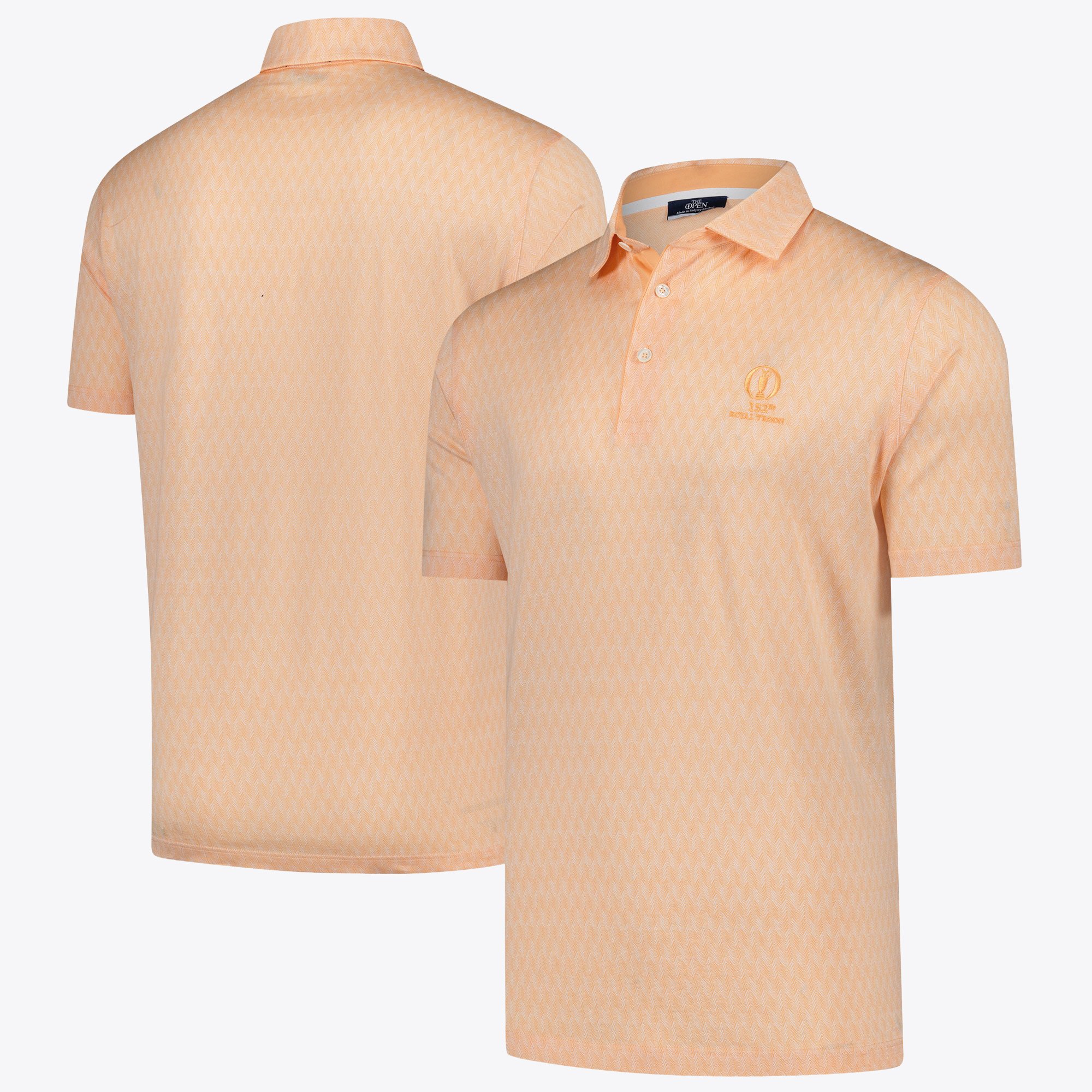 Polo The 152nd Open Royal Troon Marbas Ghedi Chevron Print - Alba
