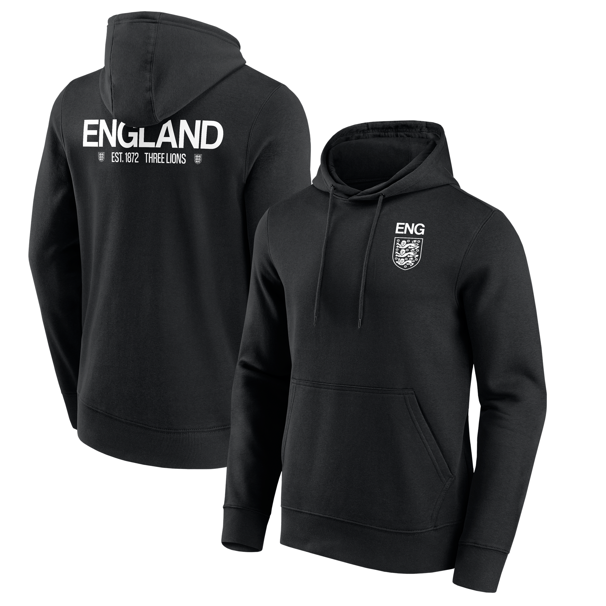 England End Credits Graphic Hoodie - Black - Mens