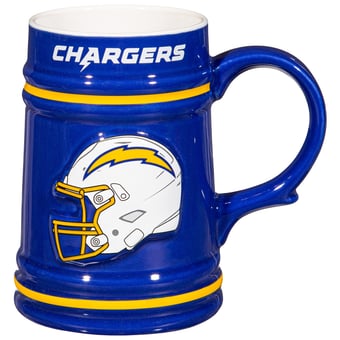 Los Angeles Chargers 24oz. Ceramic Stein Cup with Gift Box