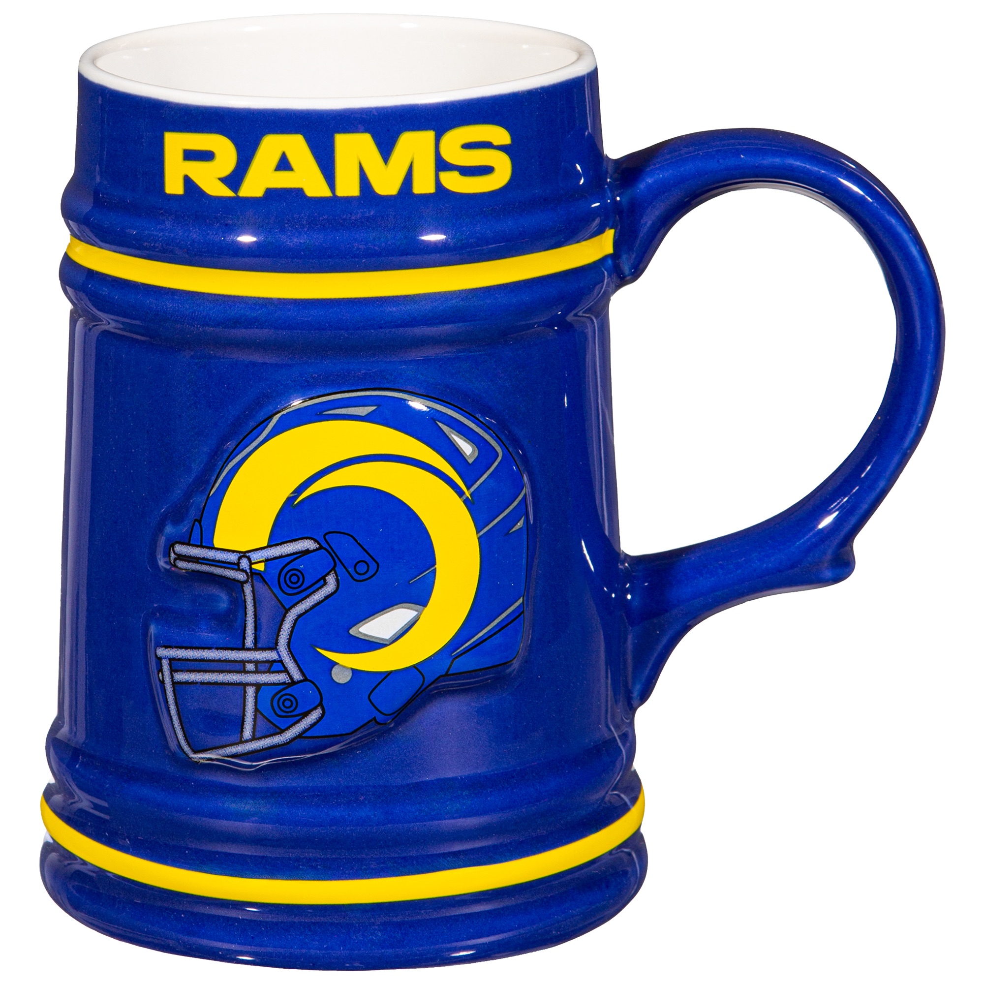 Los Angeles Rams 24oz. Ceramic Stein Cup with Gift Box