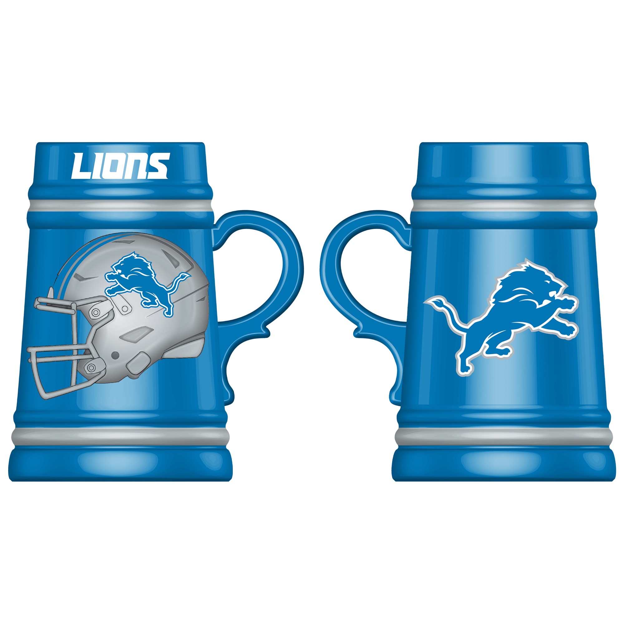 Detroit Lions 24oz. Ceramic Stein Cup with Gift Box
