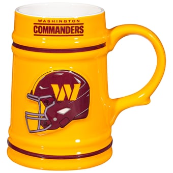 Washington Commanders 24oz. Ceramic Stein Cup with Gift Box