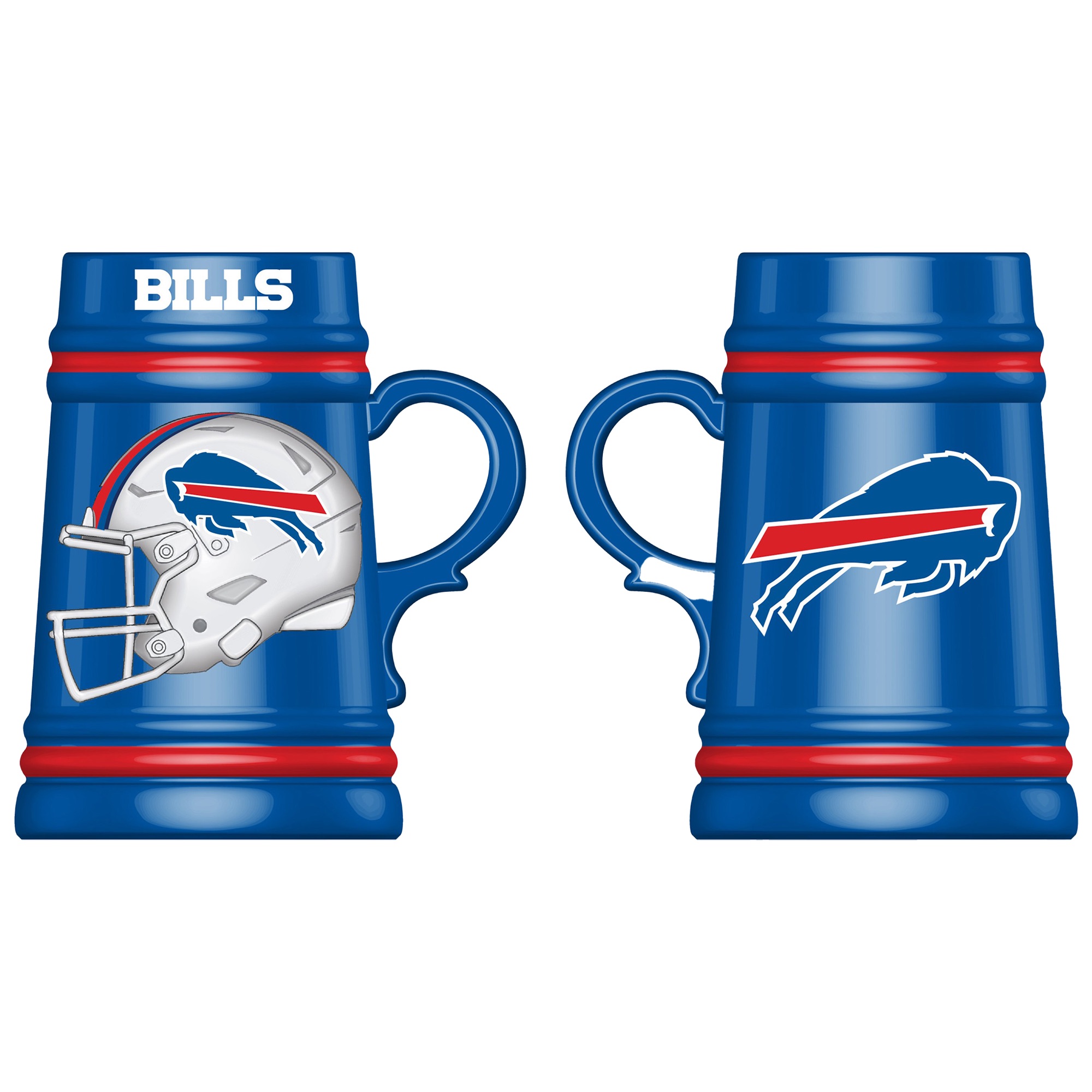 Buffalo Bills 24oz. Ceramic Stein Cup with Gift Box