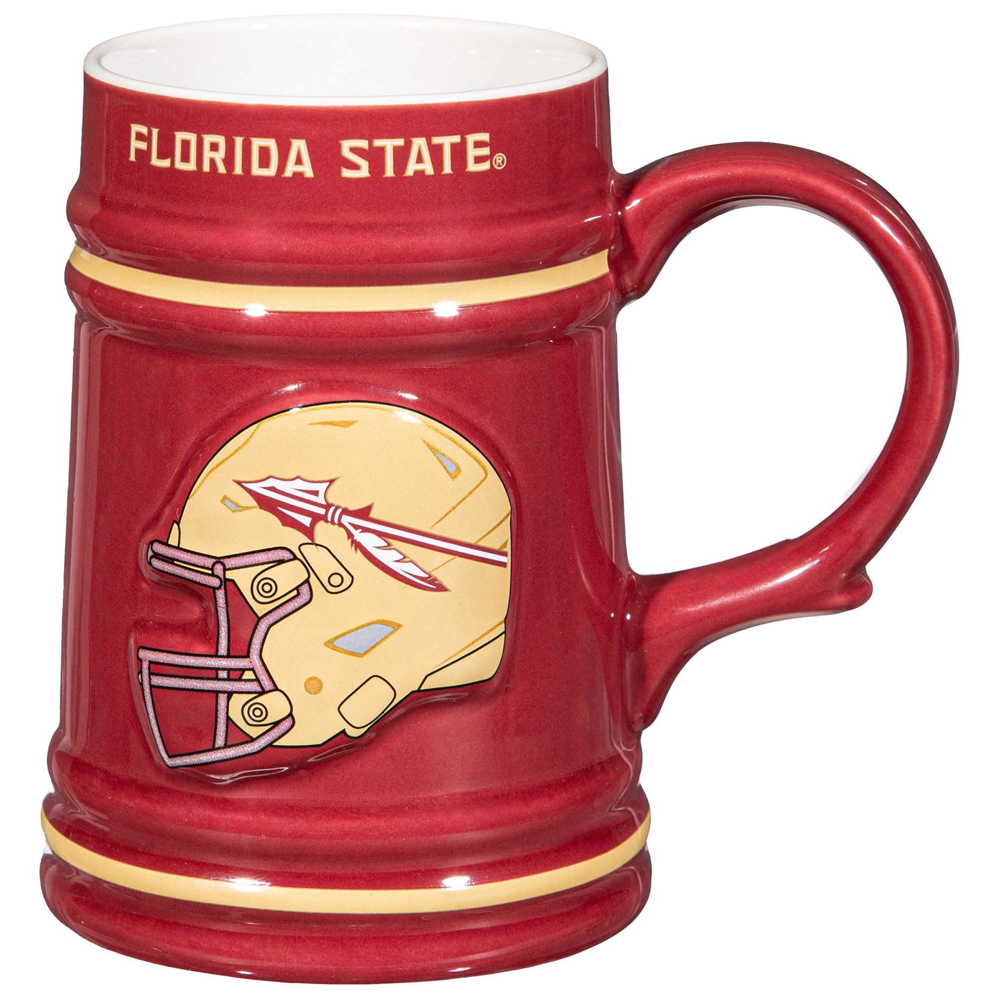 Florida State Seminoles 24oz. Ceramic Stein Cup with Gift Box