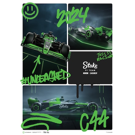 Kick Sauber C44 Unleashed - 2024 海报