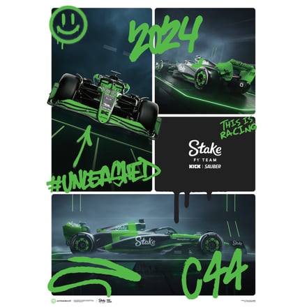 Kick Sauber C44 Unleashed - 2024 海报