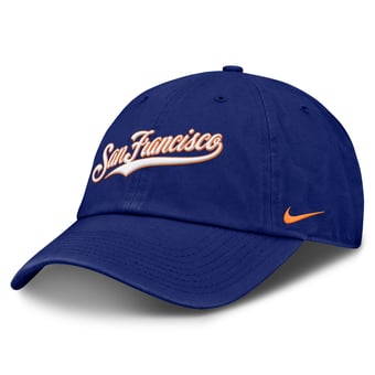 Men's Nike Deep Royal San Francisco Giants Club Adjustable Hat