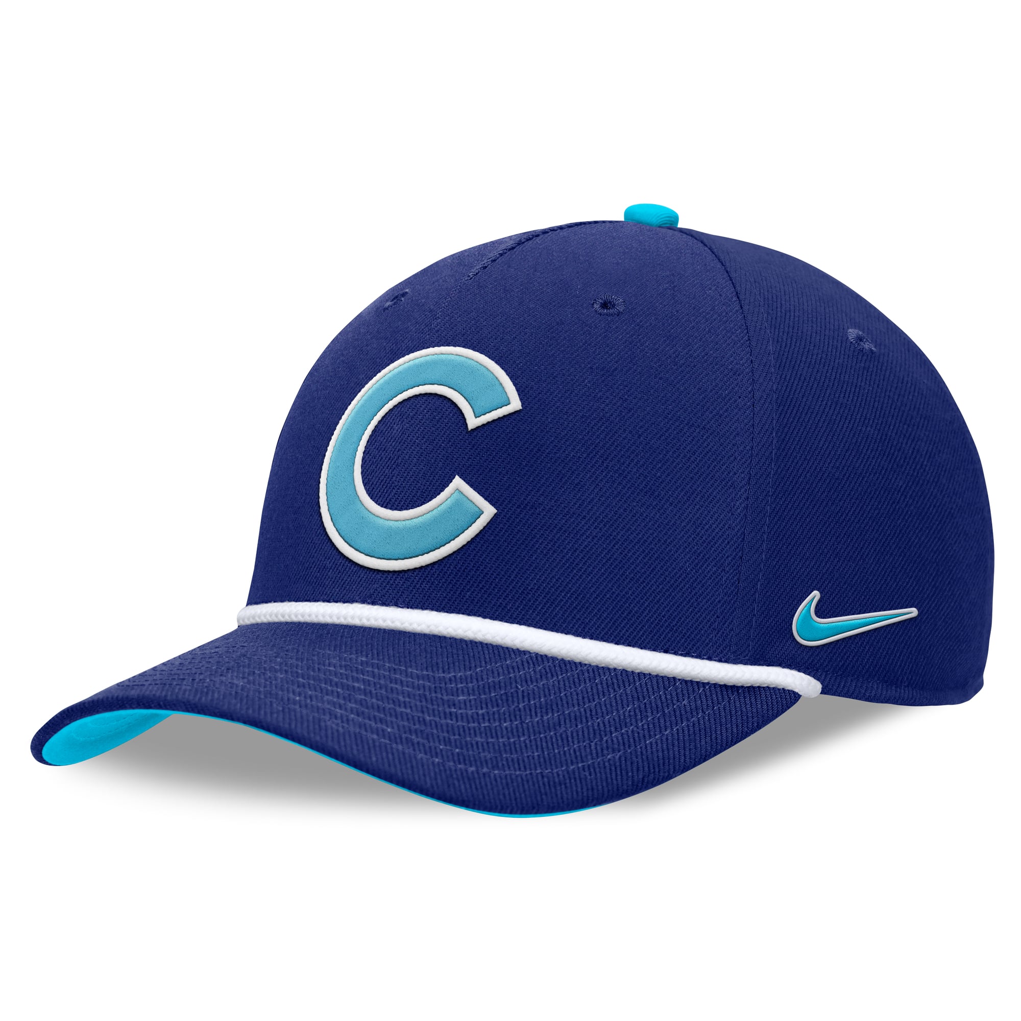 Men's Nike  Royal Chicago Cubs Rise Adjustable Hat