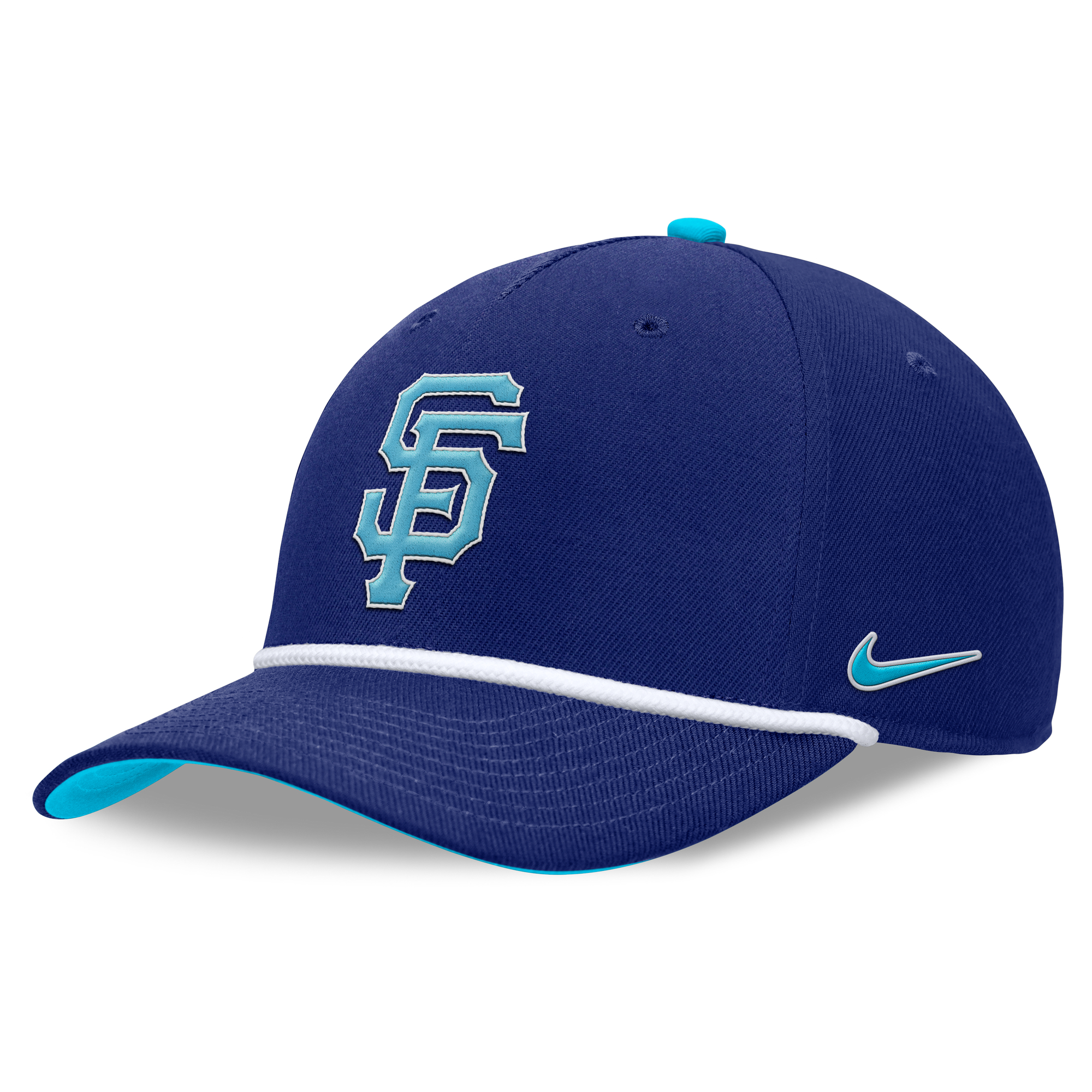 Men's Nike  Royal San Francisco Giants Rise Adjustable Hat