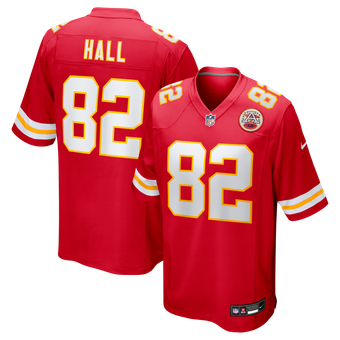 Men's Nike Dante Hall  Red Kansas City Chiefs  Retired Player Game Jersey