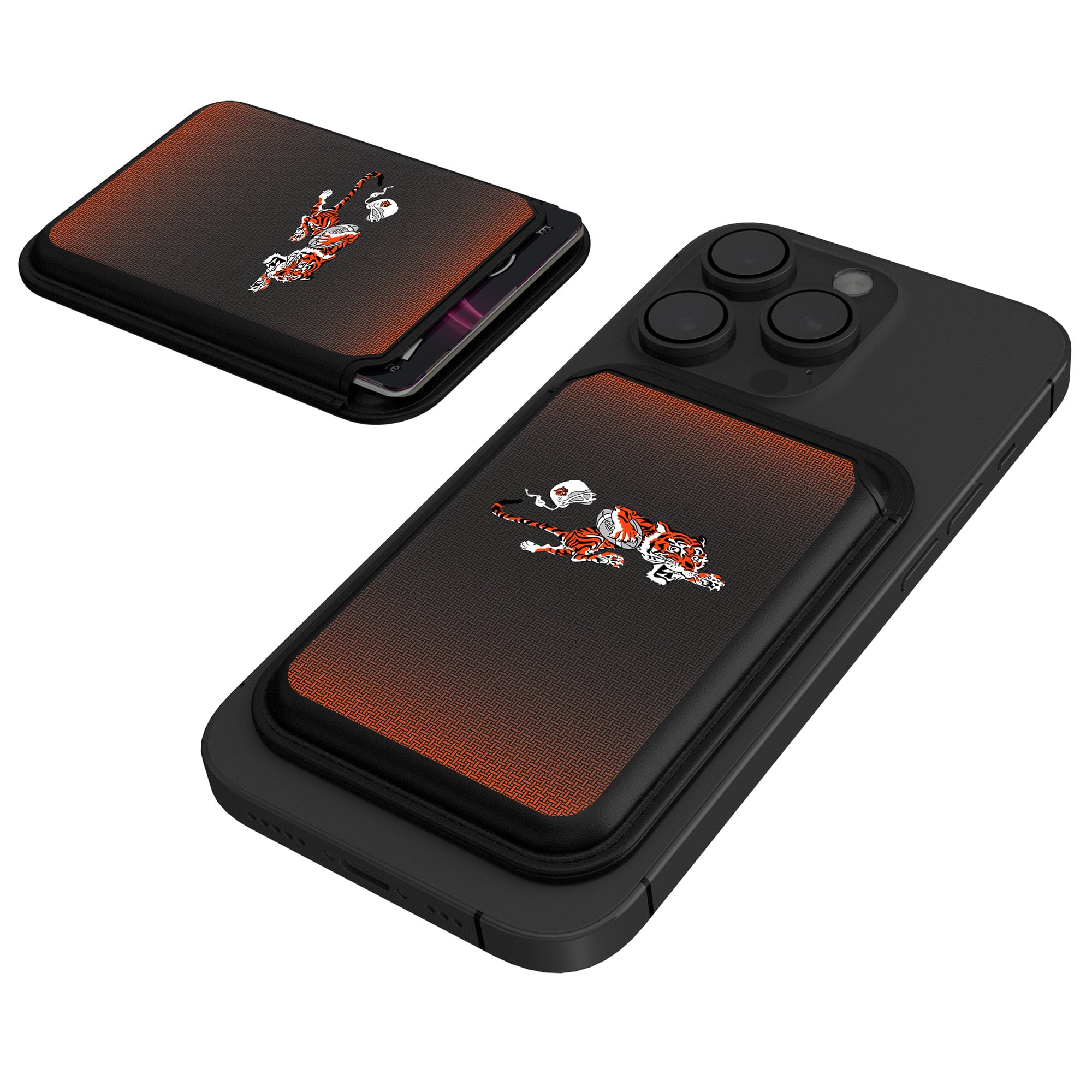 Keyscaper Cincinnati Bengals Historic Logo Magnetic Credit Card Wallet Keyscaper Cincinnati Bengals Historic Logo Magnetic Credit Card Wallet