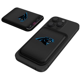 Keyscaper Carolina Panthers Magnetic Credit Card Wallet