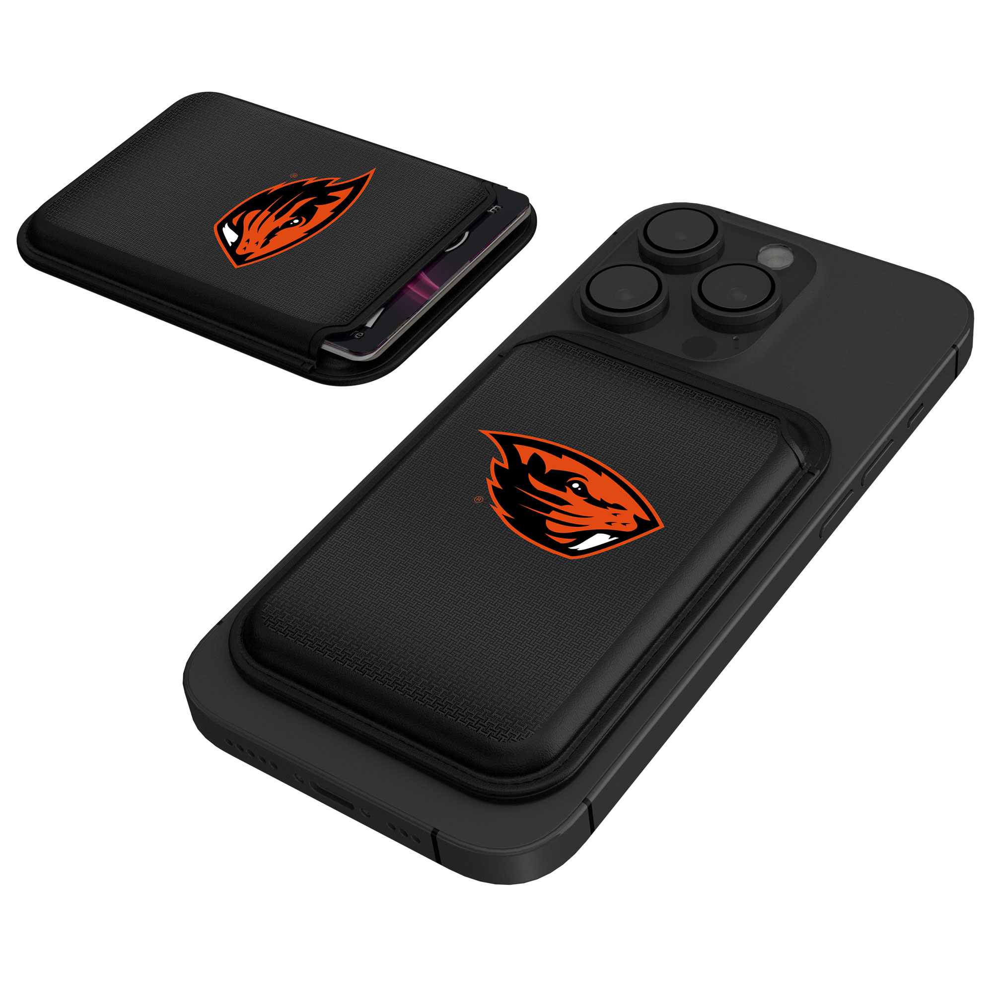 Keyscaper Oregon State Beavers Magnetic Credit Card Wallet