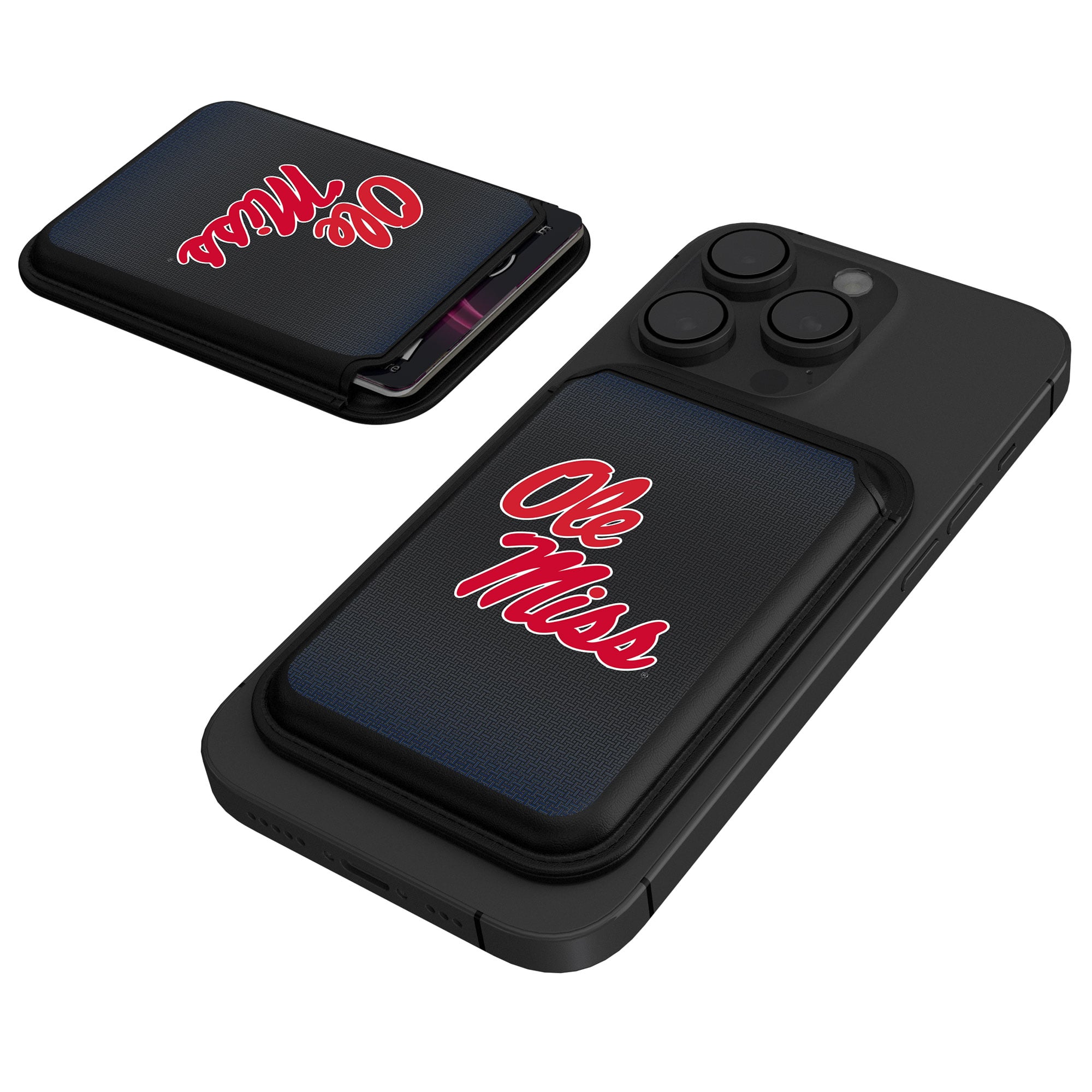 Keyscaper Ole Miss Rebels Magnetic Credit Card Wallet