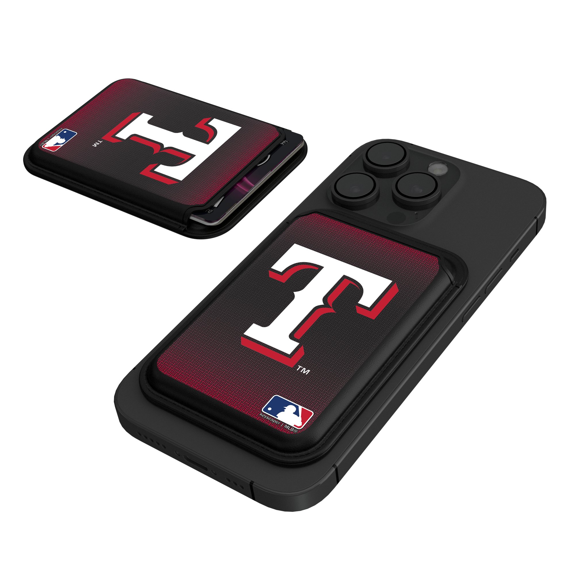 Keyscaper Texas Rangers Magnetic Credit Card Wallet