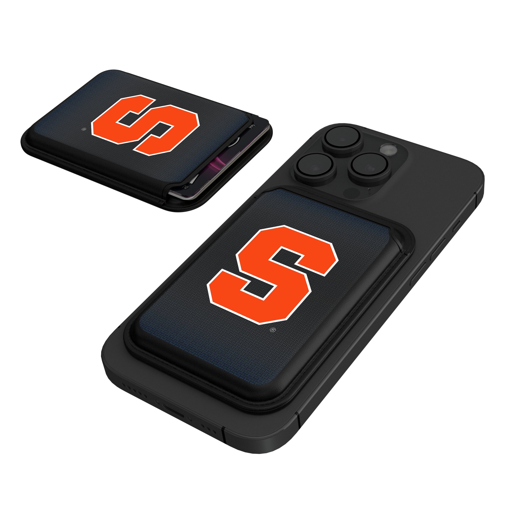 Keyscaper Syracuse Orange Magnetic Credit Card Wallet