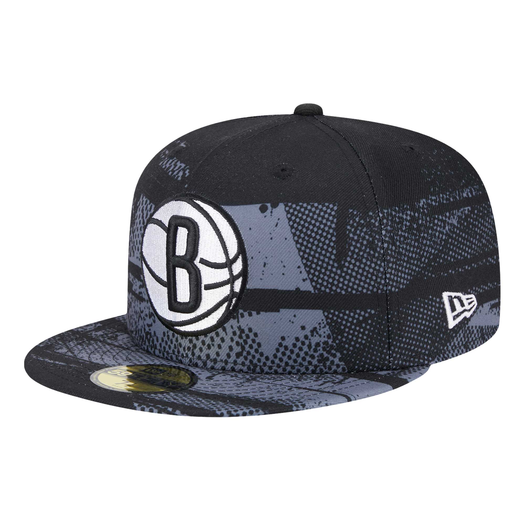 Men’s New Era Black Brooklyn Nets Tip-Off 59FIFTY Fitted Hat Men’s New Era Black Brooklyn Nets Tip-Off 59FIFTY Fitted Hat