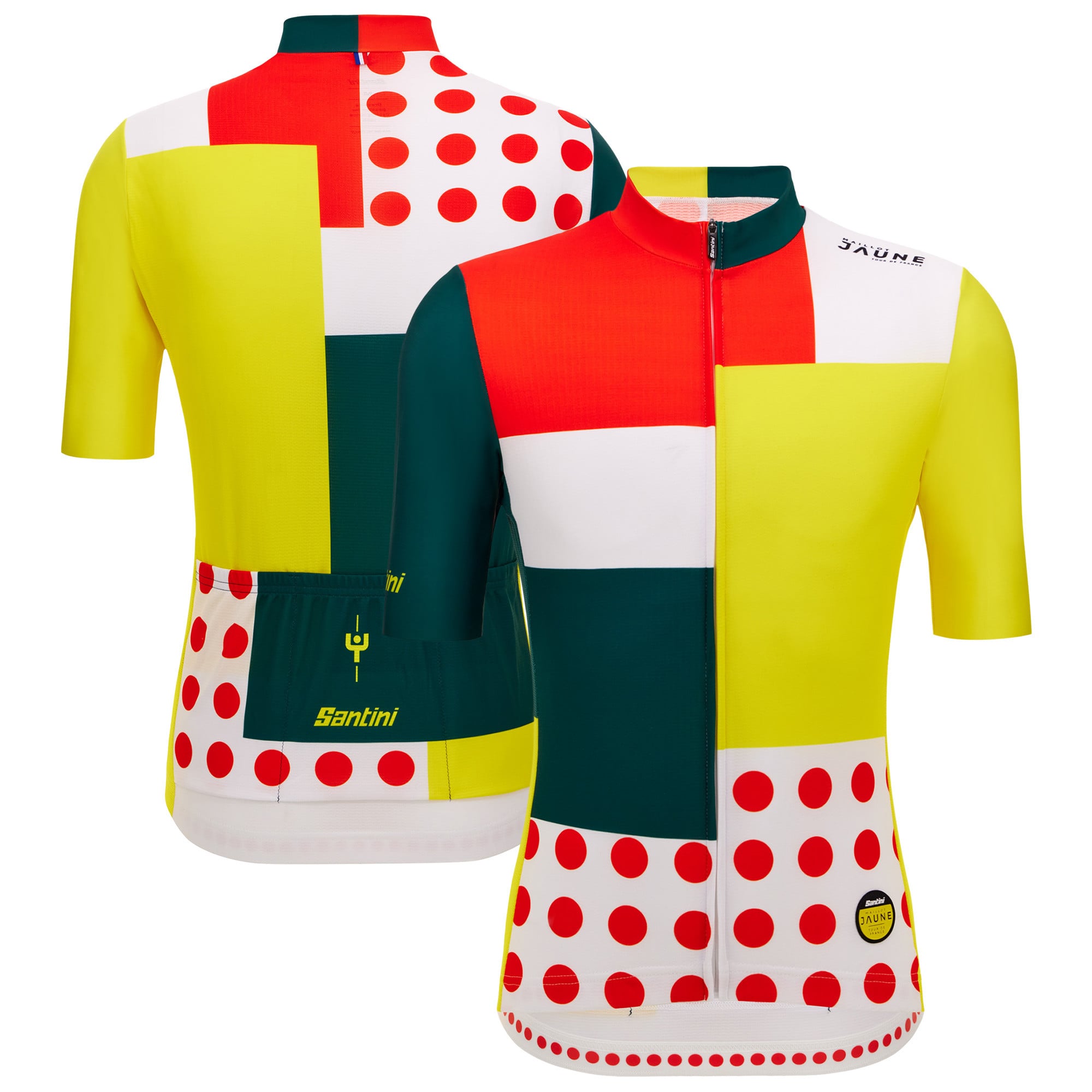Maglia da ciclismo Tour de France 2026 Combo Kit di Santini