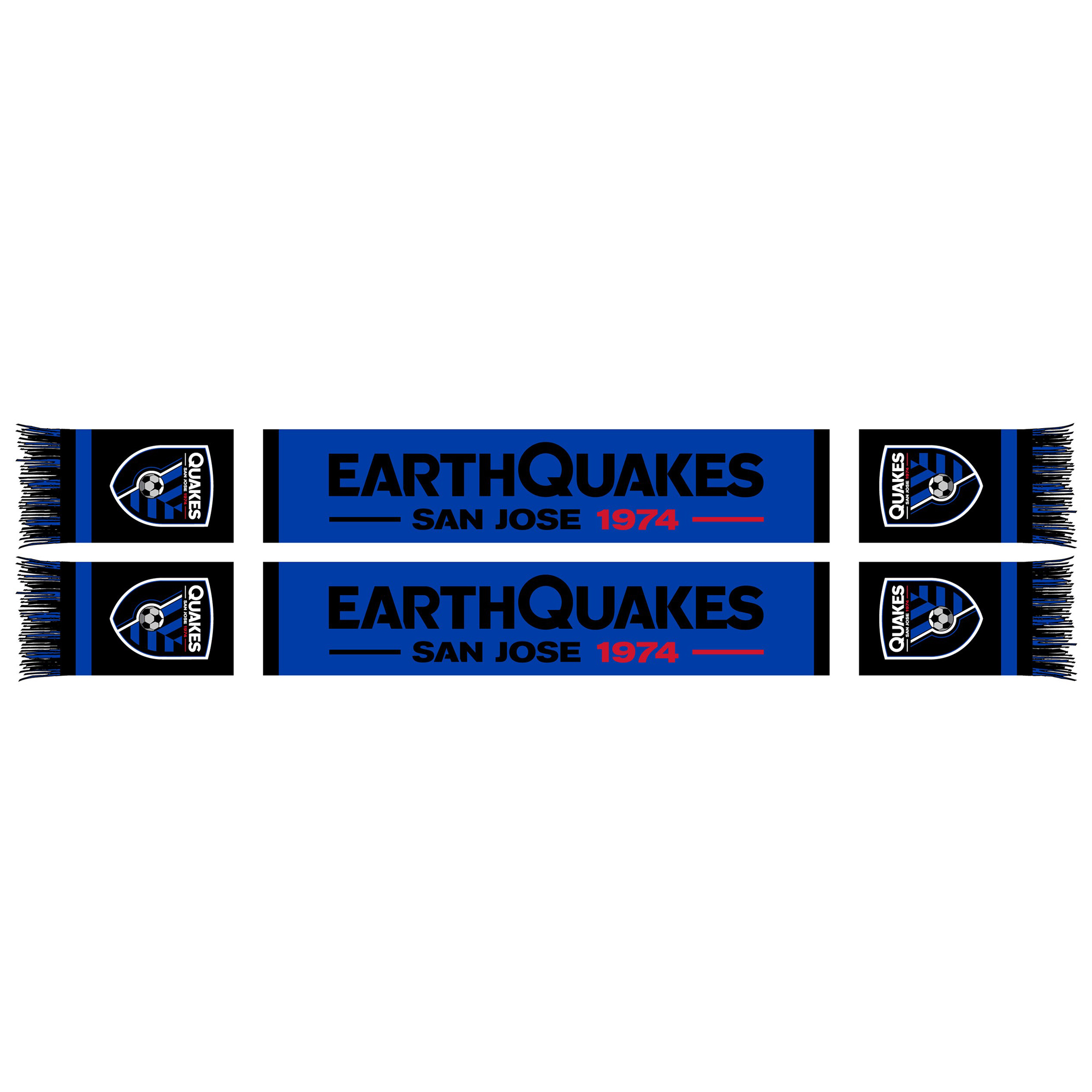 San Jose Earthquakes Primary Scarf