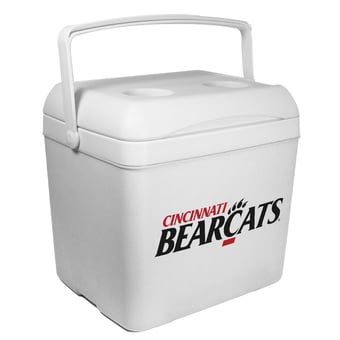 White Cincinnati Bearcats 24-Can Tailgate Cooler