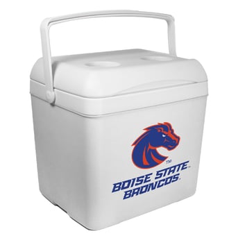 White Boise State Broncos 24-Can Tailgate Cooler