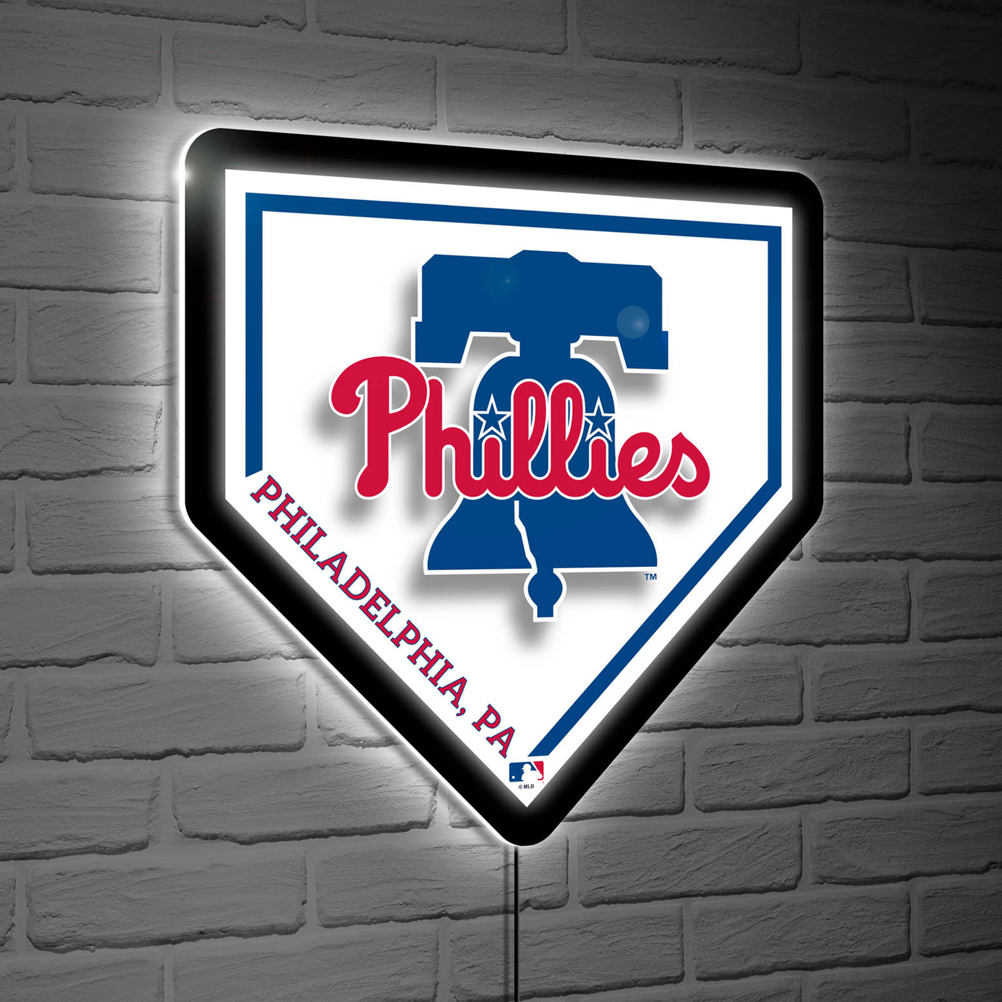Philadelphia Phillies LED Wall Home Plate