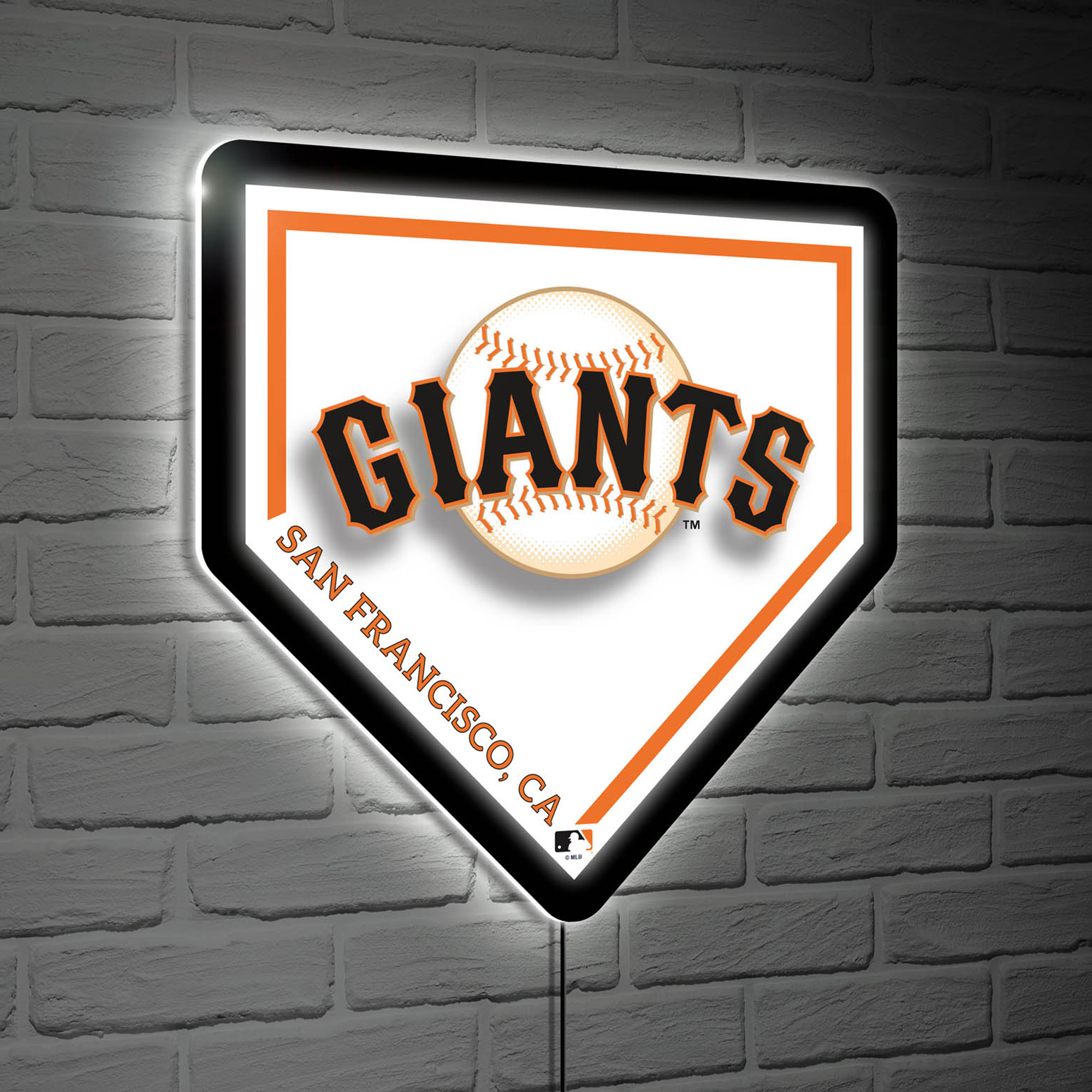 San Francisco Giants LED Wall Home Plate
