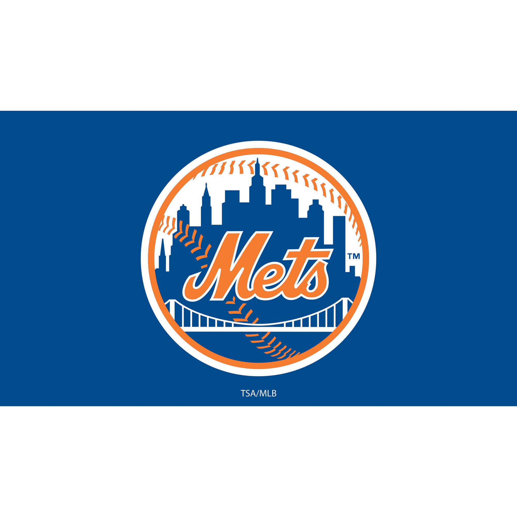 New York Mets 28″ x 16″ Logo Indoor/Outdoor Trapper Mat New York Mets 28″ x 16″ Logo Indoor/Outdoor Trapper Mat