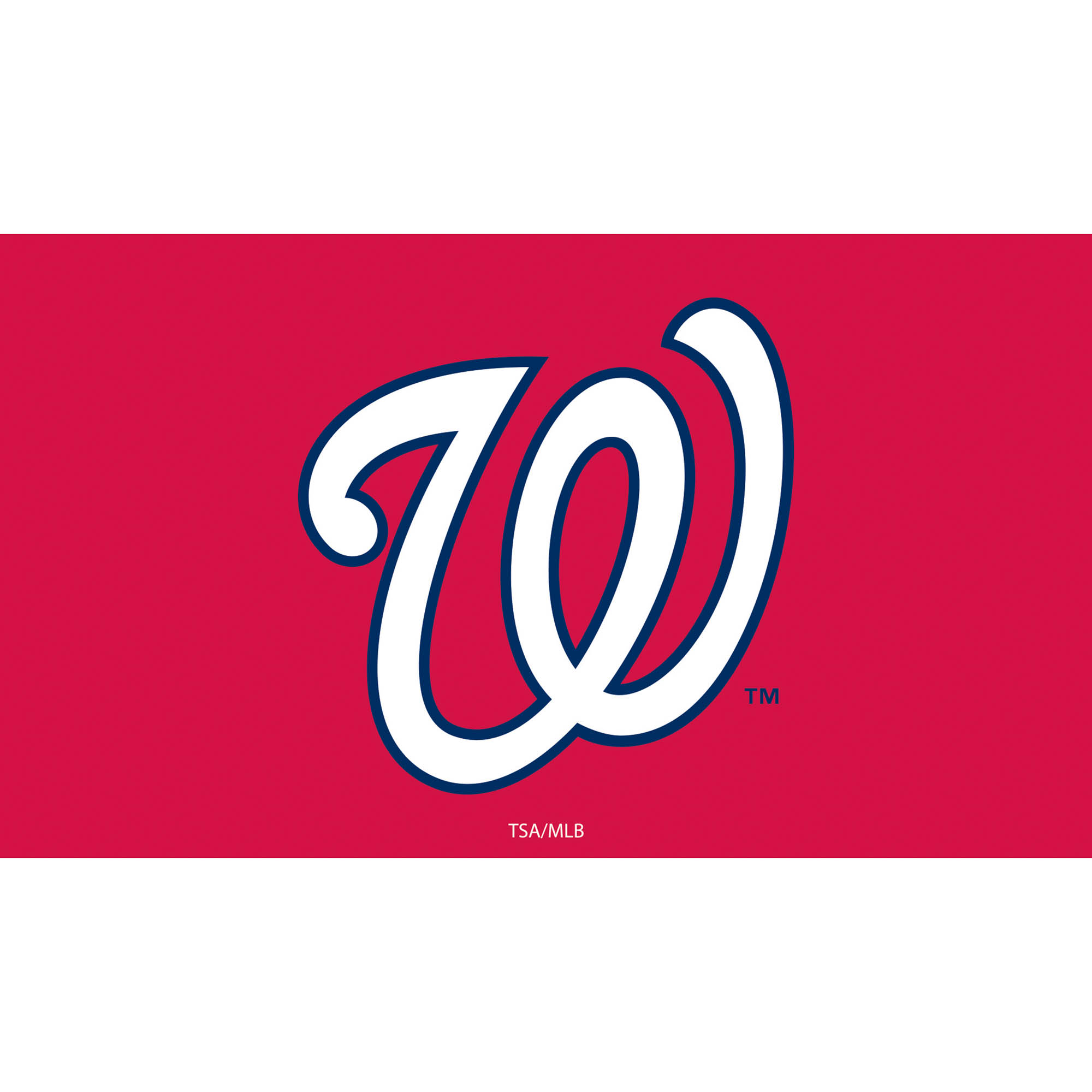 Washington Nationals 28" x 16" Logo Indoor/Outdoor Trapper Mat