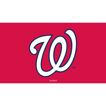 Washington Nationals 28" x 16" Logo Indoor/Outdoor Trapper Mat