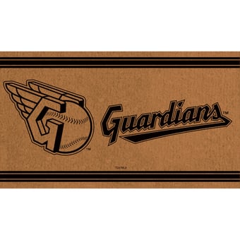 Cleveland Guardians 16" x 28" Logo Outdoor Coir Mat