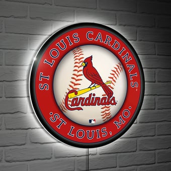 St. Louis Cardinals LED XL Round Wall Décor