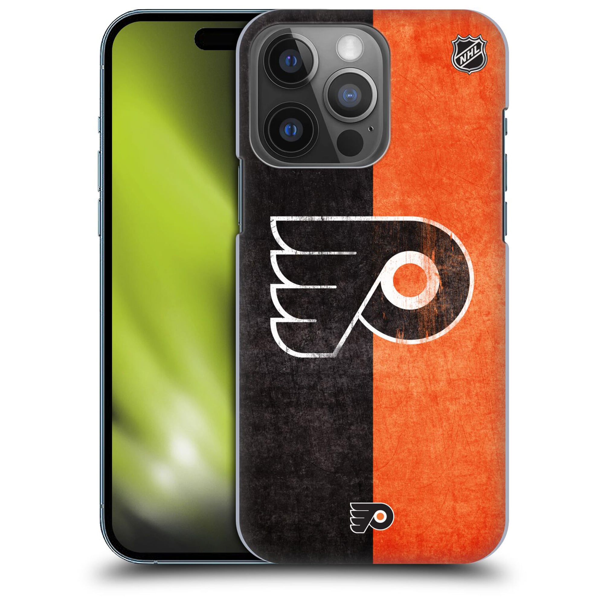Philadelphia Flyers NHL Half Distressed Graphic Phone Case - iPhone