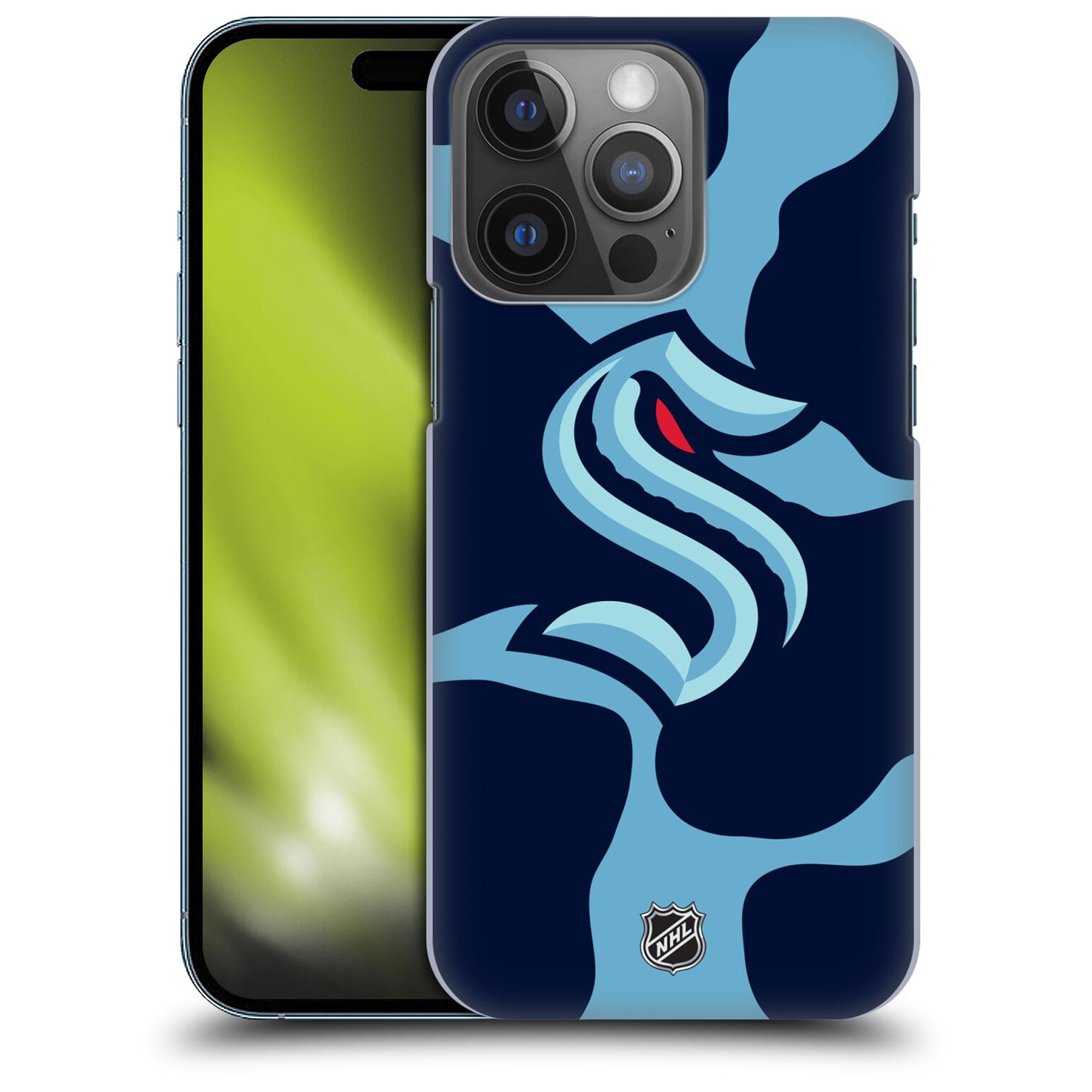 Seattle Kraken NHL Cow Pattern Graphic Phone Case - iPhone