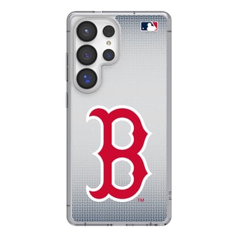 Boston Red Sox Linen Logo Galaxy Clear Case