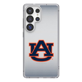 Auburn Tigers Linen Logo Galaxy Clear Case