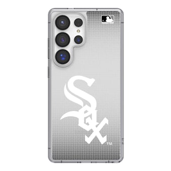 Chicago White Sox Linen Logo Galaxy Clear Case