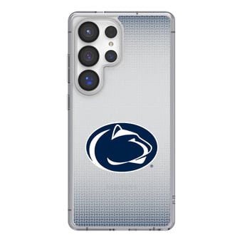 Penn State Nittany Lions Linen Logo Galaxy Clear Case