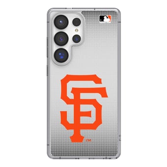 San Francisco Giants Linen Logo Galaxy Clear Case