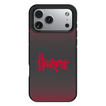 Keyscaper  Nebraska Huskers  Bump Case with 8.2ft Drop Protection