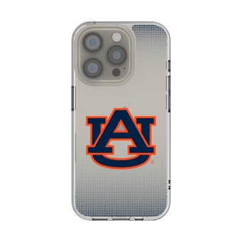 Auburn Tigers Linen Logo iPhone Clear Case