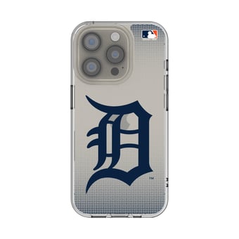 Detroit Tigers Linen Logo iPhone Clear Case